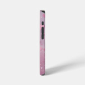 ピンクハートシャワー iPhoneケース (左側面)
