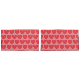 ピンクハートズピローHAMbyWG 枕カバー