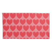 ピンクハートズピローHAMbyWG 枕カバー (裏面-右)