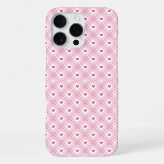 ピンクハートタートン iPhoneケース (裏面)