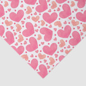 ピンクハートティッシュペーパー 薄葉紙 (詳細)