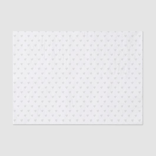 ピンクハートティッシュペーパー 薄葉紙 (正面)