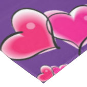 ピンクハートテーブルクロス テーブルクロス (アングル)