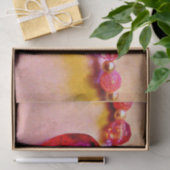 ピンクハートネックレス 薄葉紙 (ギフト)