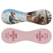 ピンクハートハッピーバレンタインデー2フォトボーイフレンド ソフトボール (パネル)