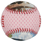 ピンクハートハッピーバレンタインデー2フォトボーイフレンド ソフトボール (裏面)