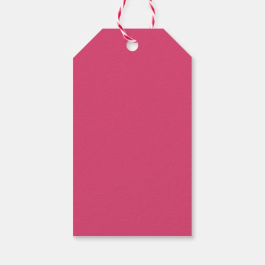 ピンクハートハッピーバレンタインデー ギフトタグ (裏面)