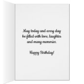 ピンクハートハッピー40歳誕生日 (内側 (右))