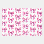 ピンクハートバルーン誕生日 ラッピングペーパーシート (正面2)