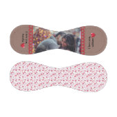 ピンクハートパタンバレンタインデー野球 野球ボール (パネル)