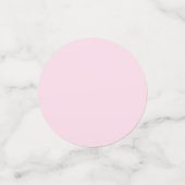 ピンクハートパターガーリーンロマンモノグラムの コンフェッティ (スモール正面)