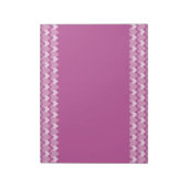 ピンクハートメモ帳 ノートパッド (回転)