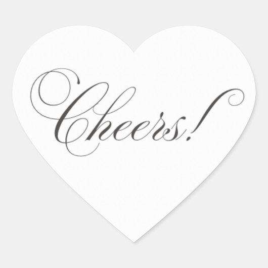 ピンクハートラブステッカー ハートシール (正面)