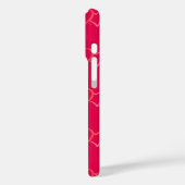 ピンクハートラブ エッフェル塔 パリ Case-Mate iPhoneケース (裏面 / 左)