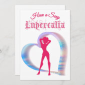 ピンクハートルペルカリアヴァレンタインズウーマン シーズンカード (正面/裏面)