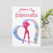 ピンクハートルペルカリアヴァレンタインズウーマン シーズンカード (スタンド正面)