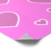 ピンクハート名門私立校風のの美学ポスター ポスター (角)