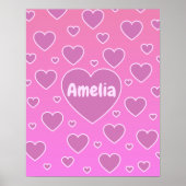 ピンクハート名門私立校風のの美学ポスター ポスター (正面)