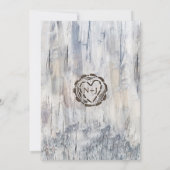 ピンクハート女性のカーボーイMRS女性のカーボーイブーツブライダルシャワー 招待状 (裏面)