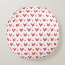 ピンクハート模様