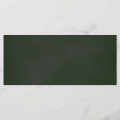 ピンクハート花バレンタインデー割引カード (裏面)