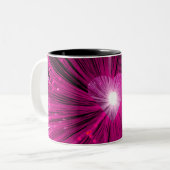 ピンクハート2トーンマグカップ ツートーンマグカップ (正面左)