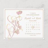 ピンクハート50周年記念保存日 案内ポストカード (正面)