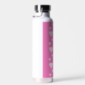ピンクハート ウォーターボトル (右面)