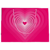 ピンクハート ギフトバッグ (裏面)