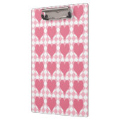 ピンクハート クリップボード (左)