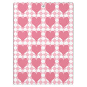 ピンクハート クリップボード (裏面)