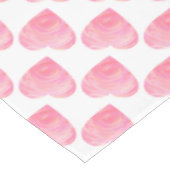 ピンクハート テーブルクロス (アングル)