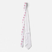 ピンクハート ネクタイ (裏面)