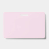 ピンクハート バッジ (裏面)