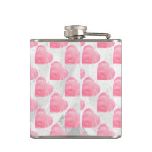 ピンクハート フラスク (裏面)