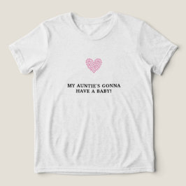 ピンクハート ベビーシャワー トライブレンドTシャツ