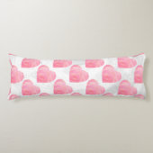 ピンクハート ボディピロー (正面)