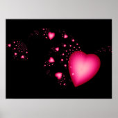 ピンクハート ポスター (正面)