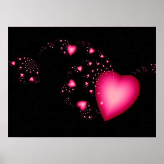 ピンクハート ポスター (正面)
