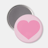 ピンクハート マグネット (正面/裏面)