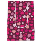 ピンクハート ミディアムペーパーバッグ (裏面)