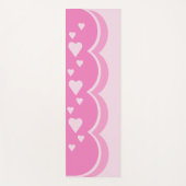 ピンクハート ヨガマット (正面)