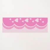 ピンクハート ヨガマット (正面(横))