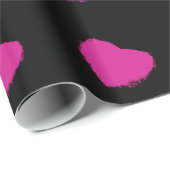 ピンクハート ラッピングペーパー (ロールコーナー)