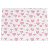 ピンクハート ラージペーパーバッグ (裏面)