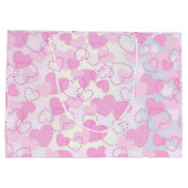 ピンクハート ラージペーパーバッグ (裏面)