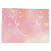 ピンクハート ラージペーパーバッグ (裏面)