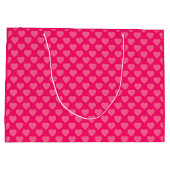 ピンクハート ラージペーパーバッグ (裏面)