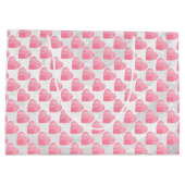 ピンクハート ラージペーパーバッグ (裏面)