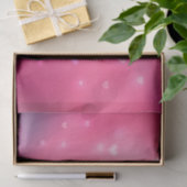 ピンクハート《写真》ぼけ味誕生日 薄葉紙 (ギフト)